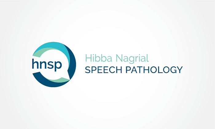Speech Logo - Hibba Nagrial Speech Pathology - Logo – Nyx Design | Web Graphics Print