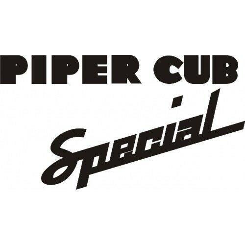 Vinyl Graphics Logo - Piper Cub Special Aircraft Logo,Decal Vinyl Graphics | eBay