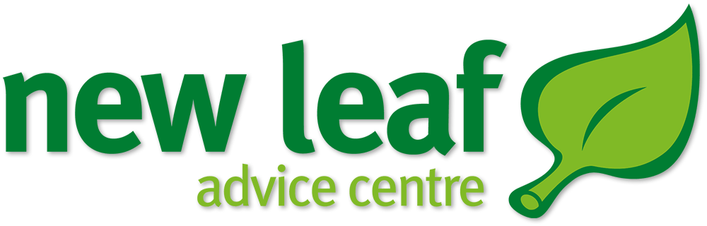 Triangle with Leaf Logo - New Leaf Advice Centre. Charlton Triangle Homes