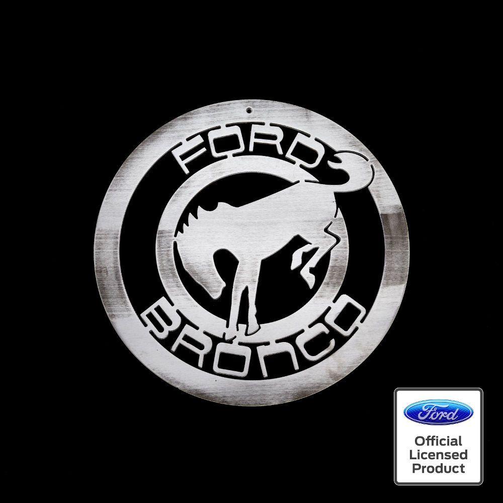 Ford Bronco Logo - Ford Bronco Sign Officially Licensed