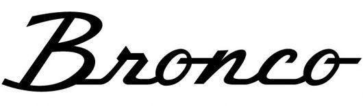 Ford Bronco Logo - ford bronco logo - Google Search | PURE BS ( Bronco Stuff ) | Ford ...