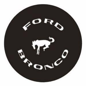 Ford Bronco Logo - Ford Bronco Cars Spare Wheel Tire Tyre Cover Case Bag Pouch ...