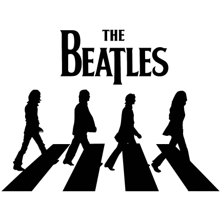 The Beatles Logo - Estampa para camiseta The Beatles 002137 | RA in 2019 | The Beatles ...