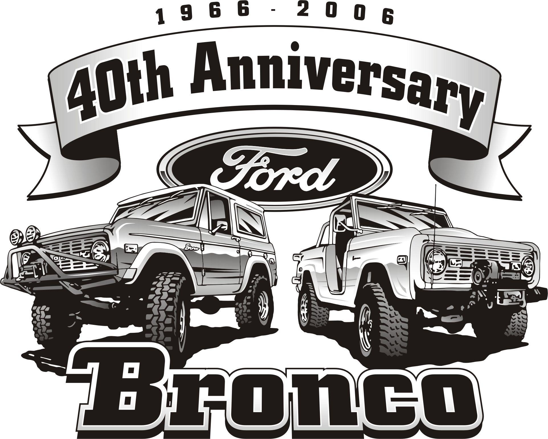 Ford Bronco Logo - Ford Bronco Logo - image #177