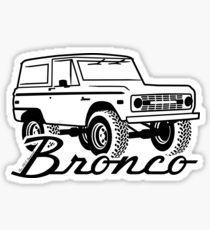 Ford Bronco Logo - Bronco Stickers | Redbubble