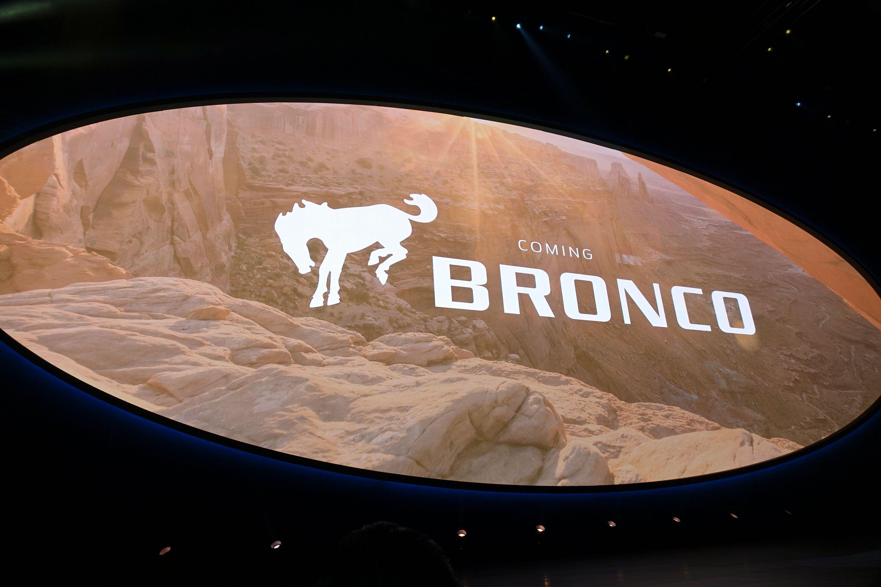 Ford Bronco Logo - Ford finally confirms return of Bronco, Ranger