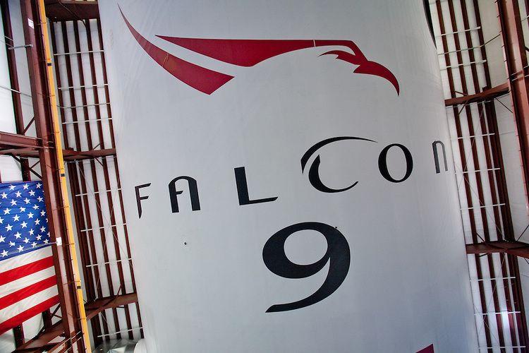 SpaceX Falcon 9 Logo - SpaceX Launches For NASA, Booster Lands Badly - American News