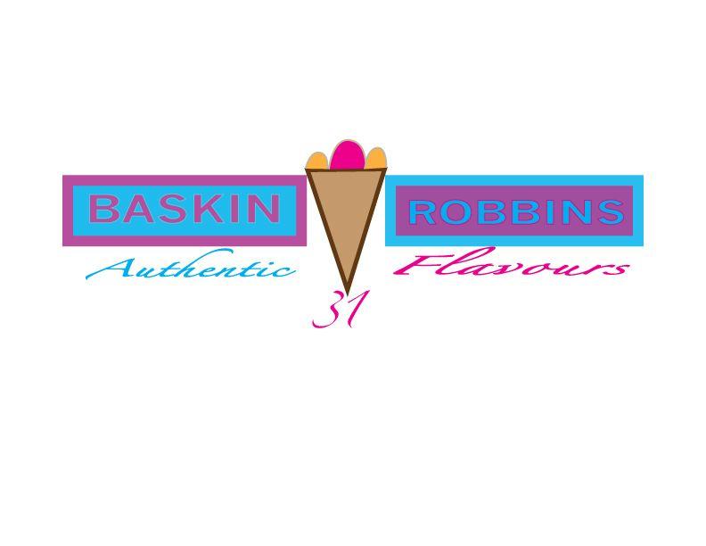 Old Baskin Robbins Logo - Baskin Robbins Logo Redesign | Perion Prince Production