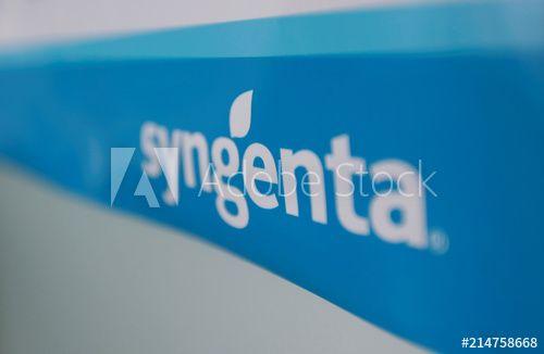 Syngenta Logo - Syngenta logo is seen at its China headquarters in Beijing - Buy ...