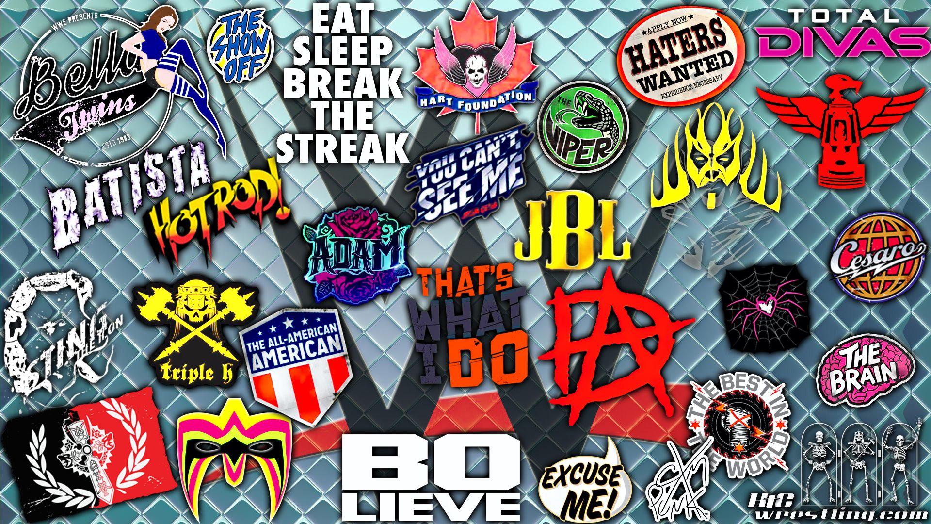 All WWE Logo - Wallpaper of the Week: “New Era WWE Logo” Wallpaper | Hittin The Canvas