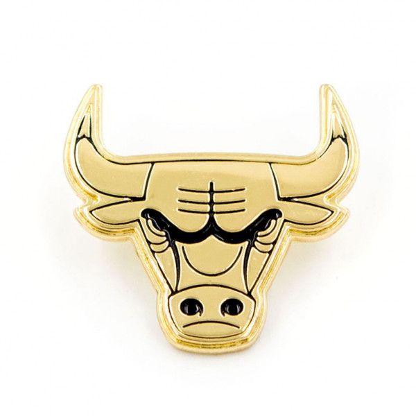 Black and Gold Bulls Logo - NBA Chicago Bulls Head Strapback Hat Red