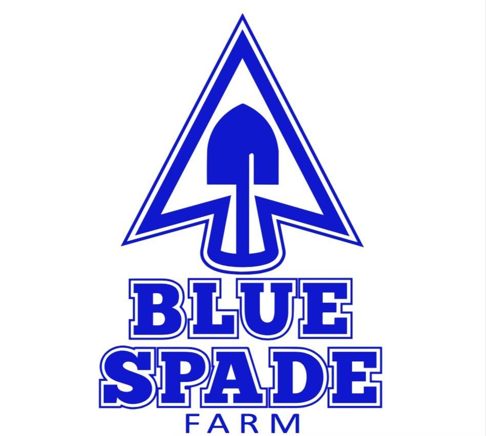 As Blue Spade Logo - Blue Spade Farm