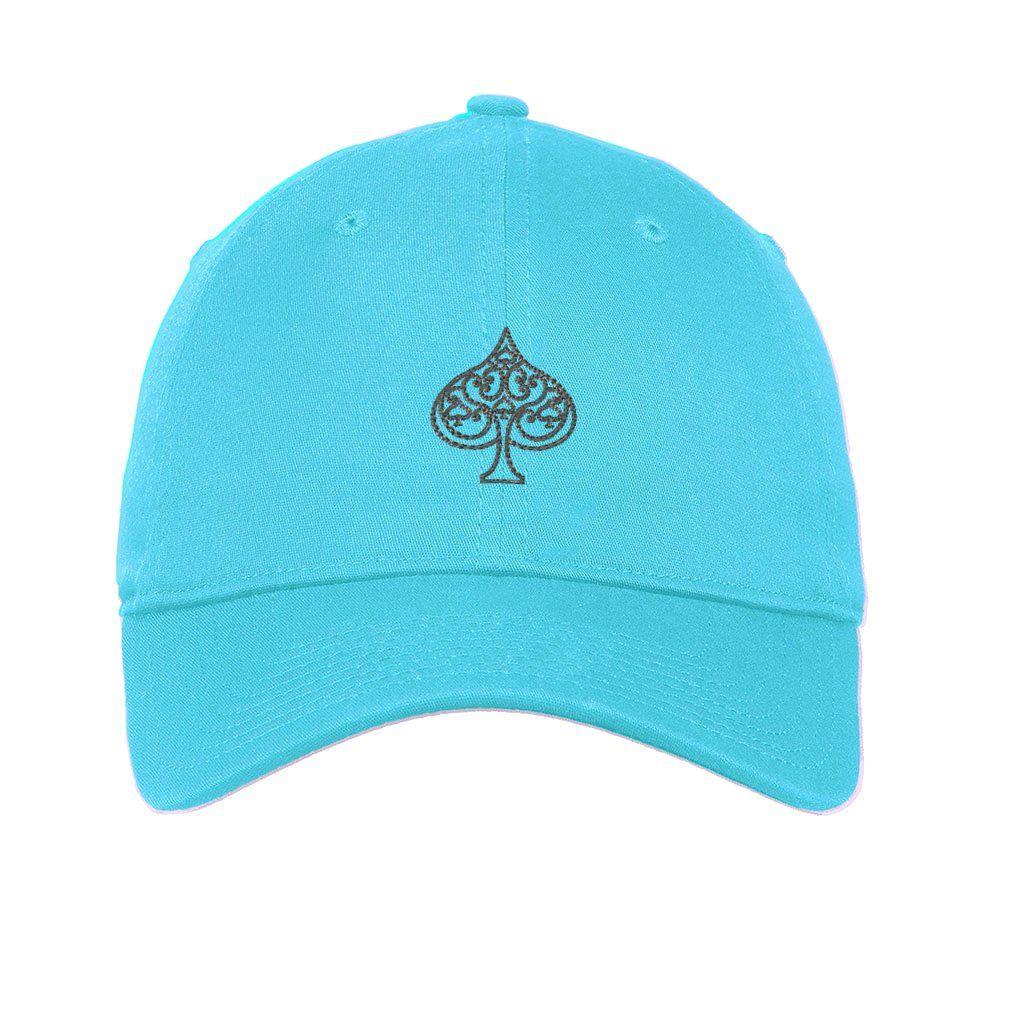 As Blue Spade Logo - Game Cards As Spade Logo 1 Embroidery Unisex Adult Flat