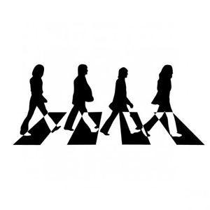 The Beatles Logo - Details about The Beatles Abbey Road Logo Vinyl Cut Sticker Decal Laptop  Car Van Motorbike
