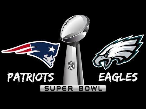 2018 Patriots Logo - Super Bowl LII (52) EAGLES VS NEW ENGLAND