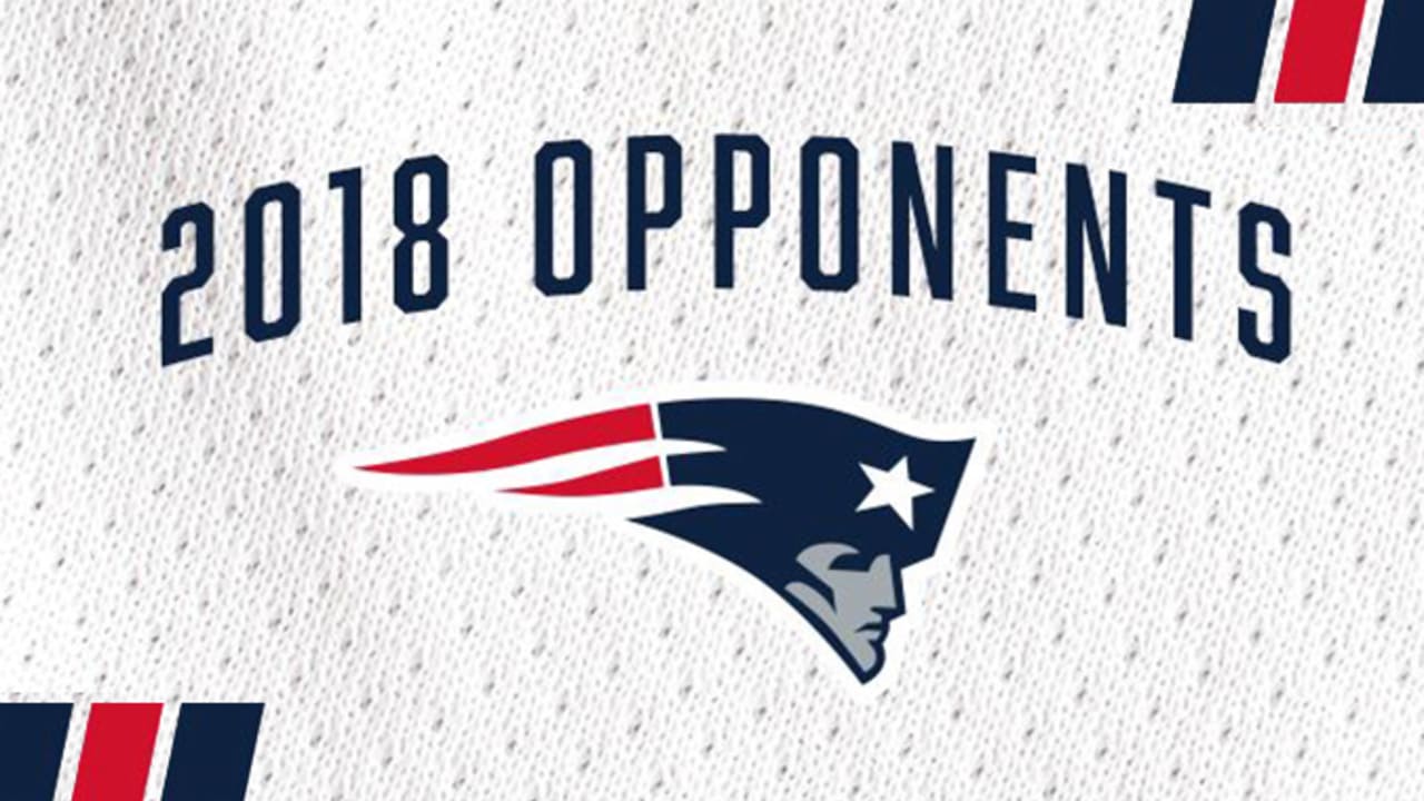 2018 Patriots Logo - Patriots Opponents