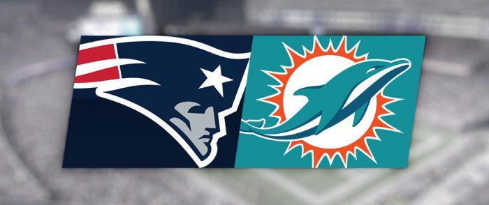 2018 Patriots Logo - Patriots vs. Miami Dolphins - Gillette Stadium