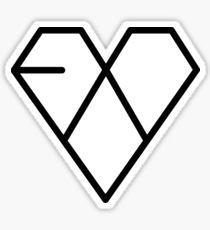 EXO Logo - Exo Kpop Logo Xoxo Stickers | Redbubble