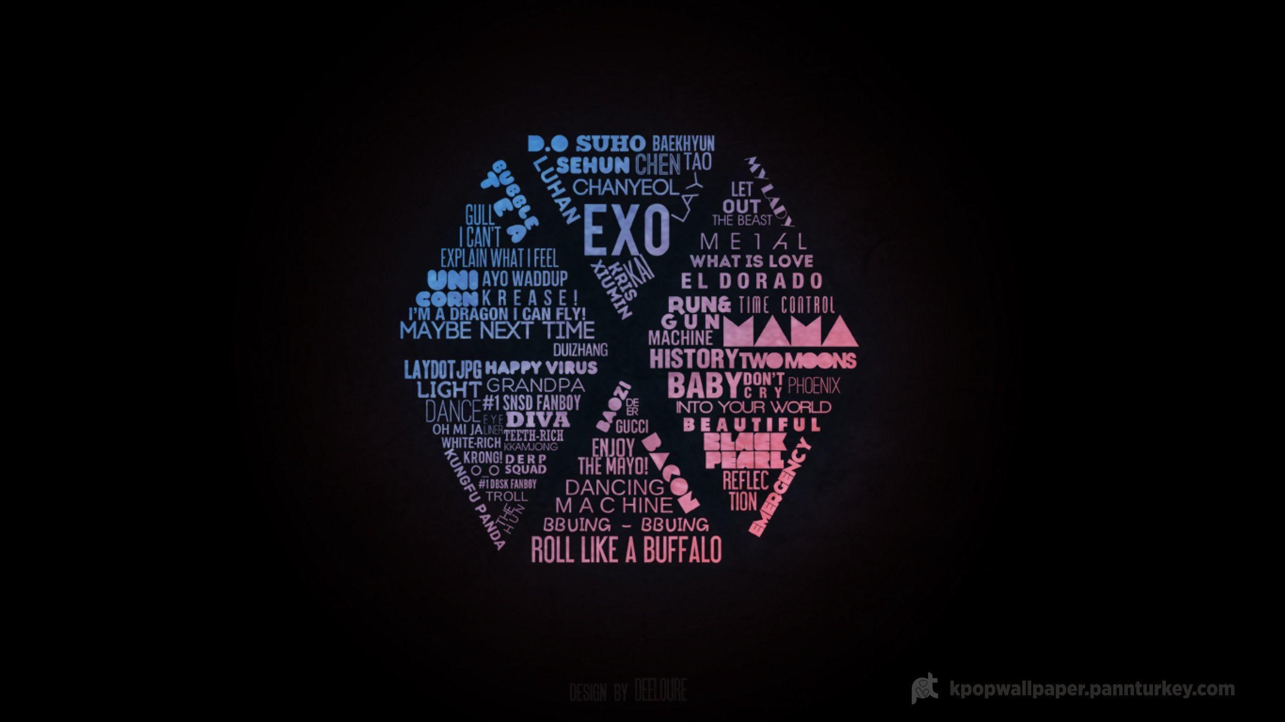 EXO Logo - Exo Logo Wallpaper