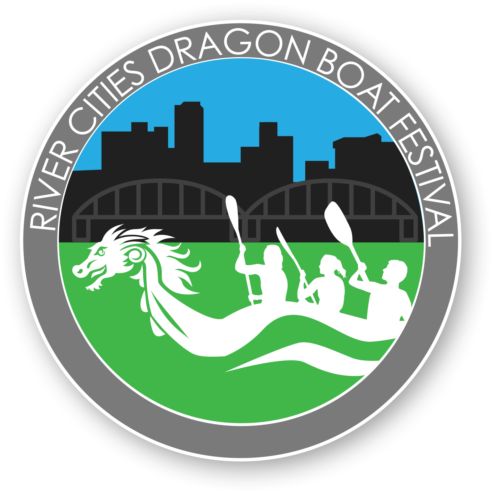 River Dragon Logo - River Cities Dragon Boat Festival Cities Dragon Boat Festival