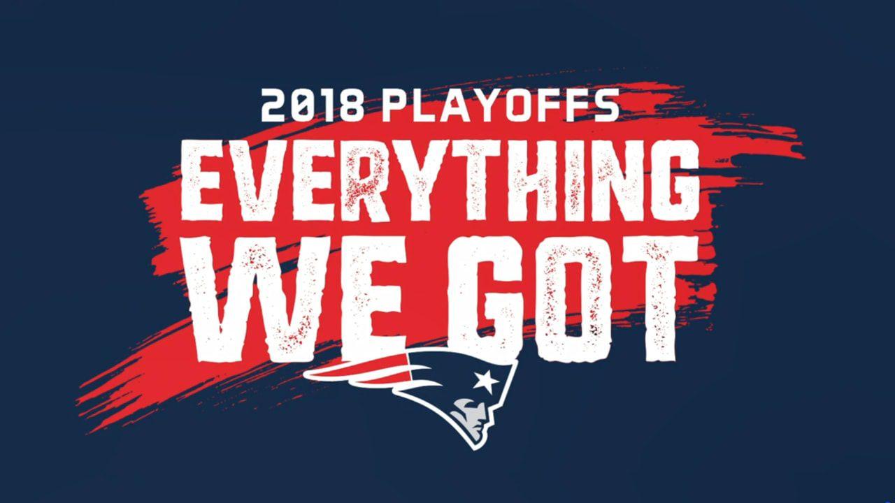 2018 Patriots Logo - Playoffs: Everything We Got