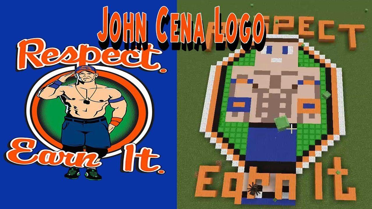 WWE John Cena Logo - WWE John Cena 2017 Minecraft Logo - YouTube