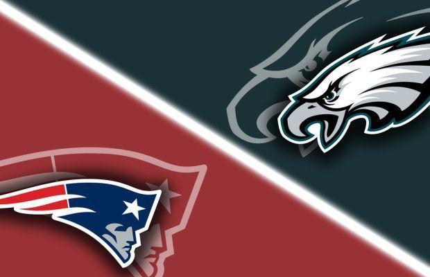 2018 Patriots Logo - Superbowl LII Eagles vs. New England Patriots