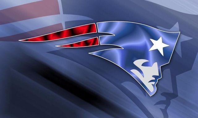 2018 Patriots Logo - 100D Polyester Gradient Color Team Color New England Patriots Logo