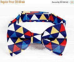 Red Bow Tie with White Triangles Logo - Best Boys Ties and Bow Ties image. Boys ties, Boys bow ties