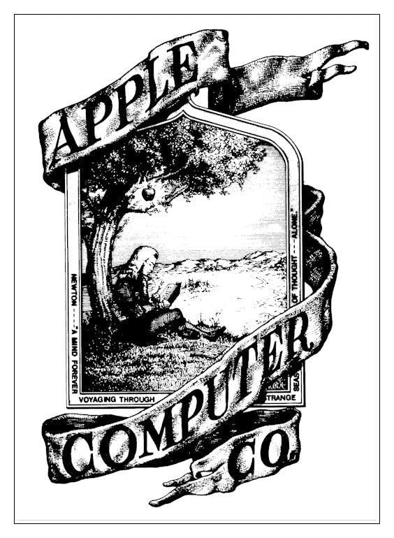 Original Apple Logo - The original Apple logo. R.I.P. Steve Jobs Steve Jobs innov