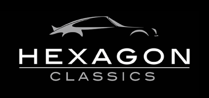 Black and White Automotive Logo - TEAM | Hexagon