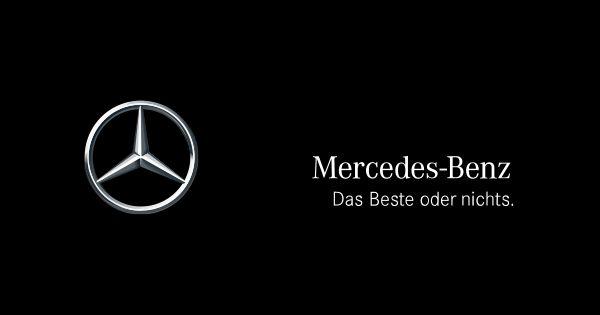 Black and White Automotive Logo - The new A-Class - Mercedes-Benz