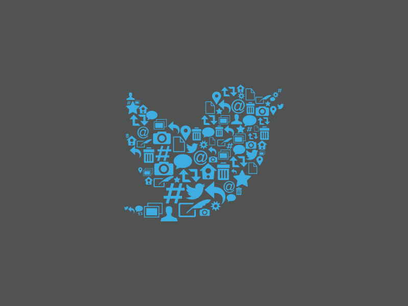 Original Twitter Logo - Twitter Logo Icons by Fadjar | Dribbble | Dribbble