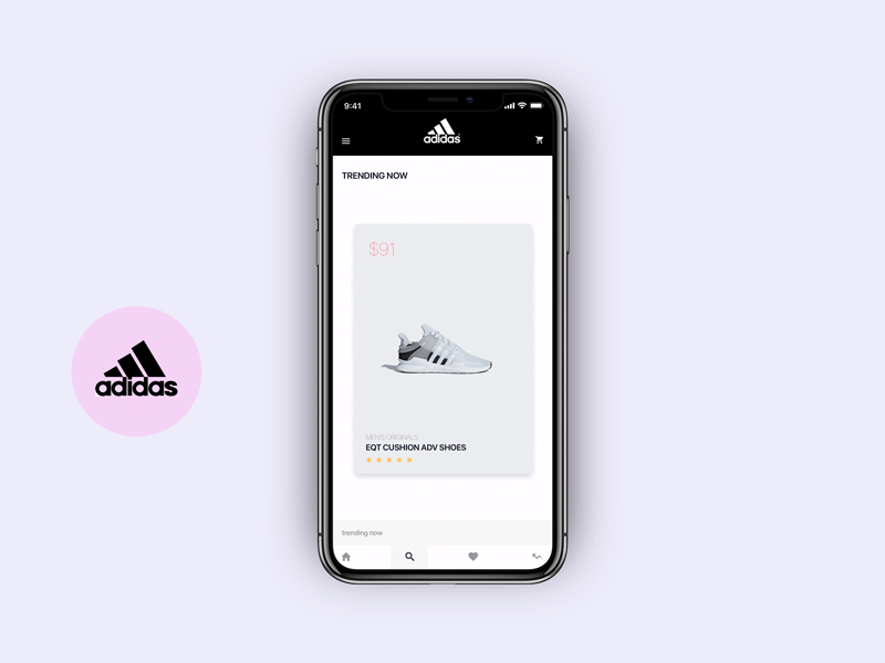 Adidas App Logo - Adidas App UI by GridPen | Dribbble | Dribbble