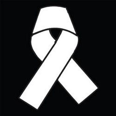 Black and White Ribbon Logo - National Federation of Women's Institutes Not in my Name