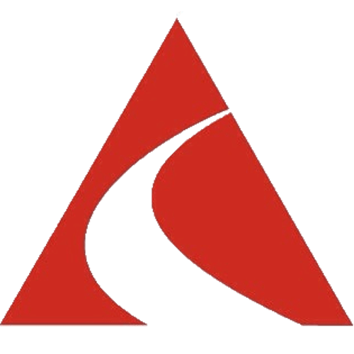 Red Triangular Automotive Logo - Red and white triangle Logos