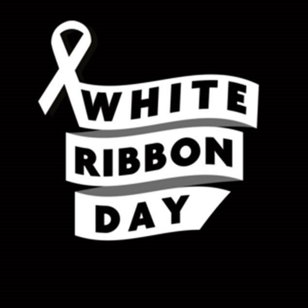 Black and White Ribbon Logo - White Ribbon Day funding boost for victims of domestic abuse ...