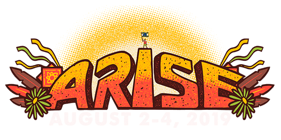 Colorado Orange and Black Stars Logo - ARISE Music Festival | Aug 2-4, 2019 - Sunrise Ranch, Colorado