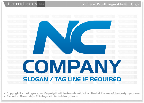 NC Logo - Bold Letters NC Logo ( letter-n-logo-32 )