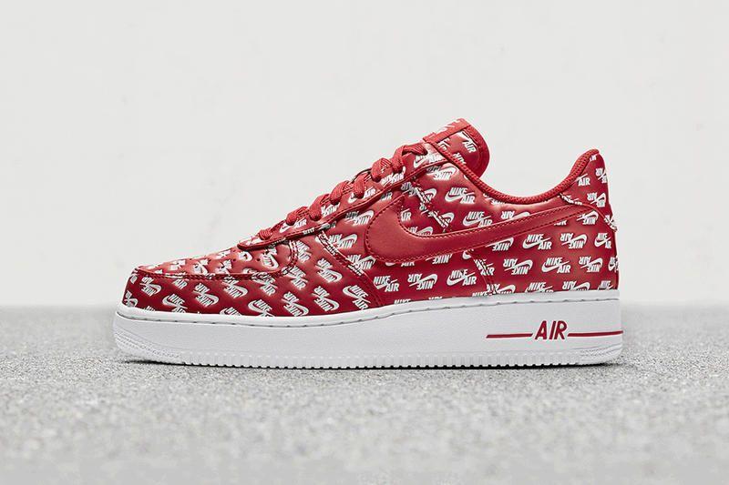 Shoes Hypebeast Logo - Nike Air Force 1 Low Logo Pack Release Date