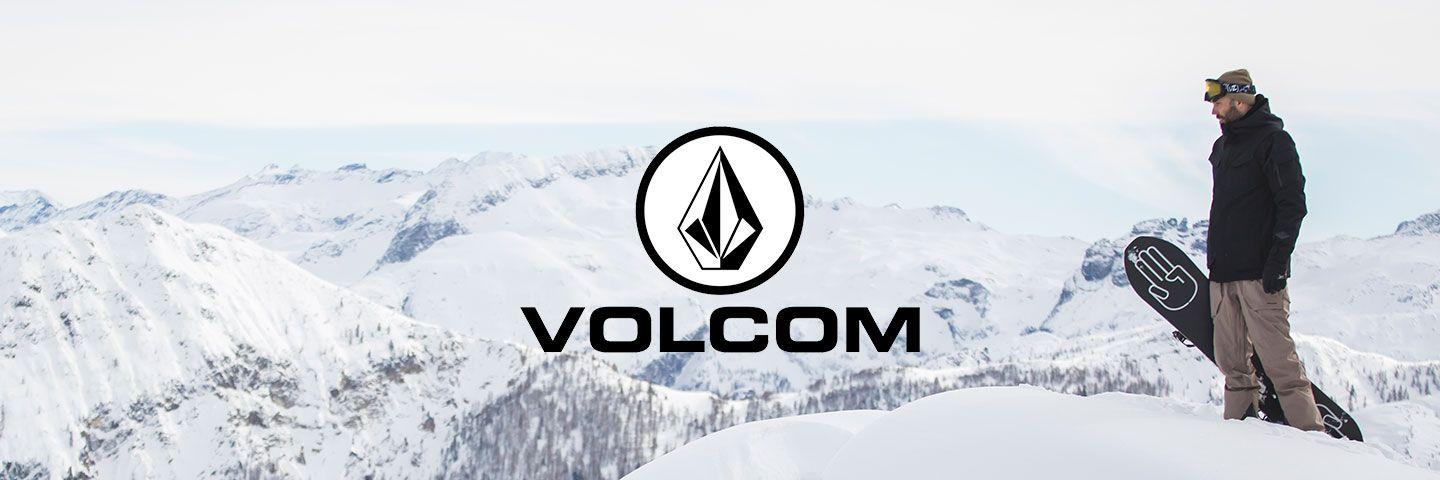 Snowy Mountain Logo - Volcom Snowboard Clothing - The Snowboard Asylum