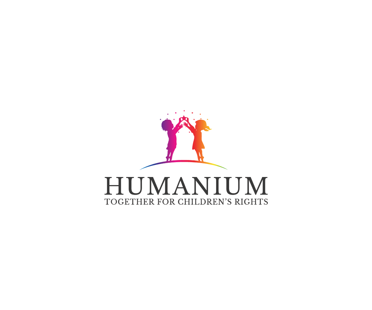 Twist Together Logo - Bold, Modern, Non Profit Logo Design for Humanium