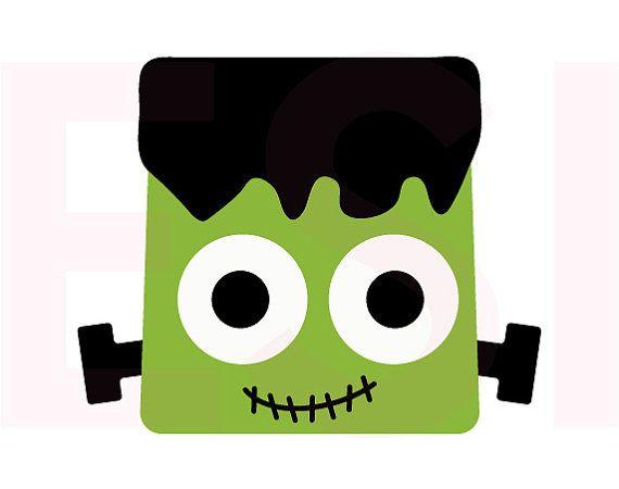 Frankenstein I Can Use Logo - Frankenstein's Monster SVG, DXF, EPS, Halloween, cutting files