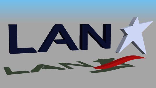 Lan Logo - LAN Airlines logo (2004) | 3D Warehouse
