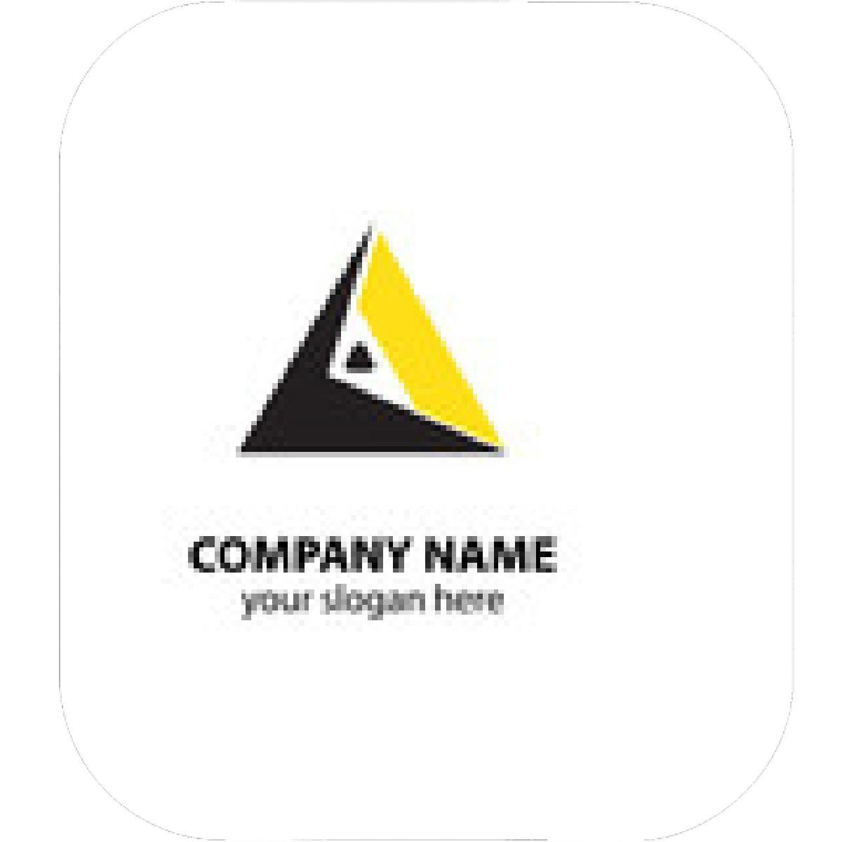 Yellow Triangle Company Logo - Designs