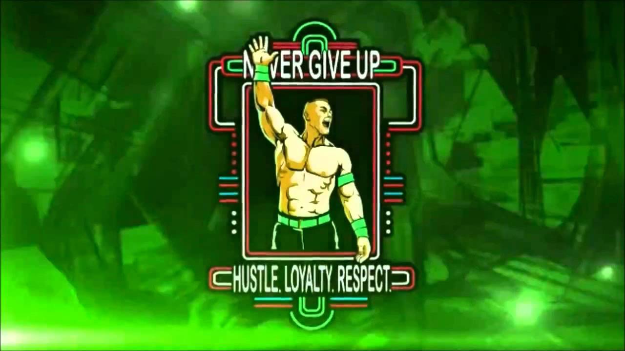 WWE John Cena Logo - John Cena Never Give Up Wallpapers Green - Wallpaper Cave