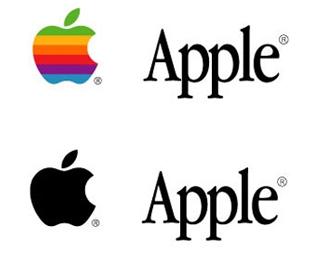 Original Apple Logo - Logo Design NZ blog » Logo Design Through Symbolism Down Ages