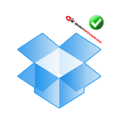 Light Blue Open-Box Logo - Open Blue Box Logo - Logo Vector Online 2019