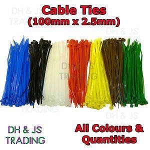 Red Yellow Brown Green Logo - Cable Ties Black White Blue Brown Green Red Yellow Tie Wraps Wrap