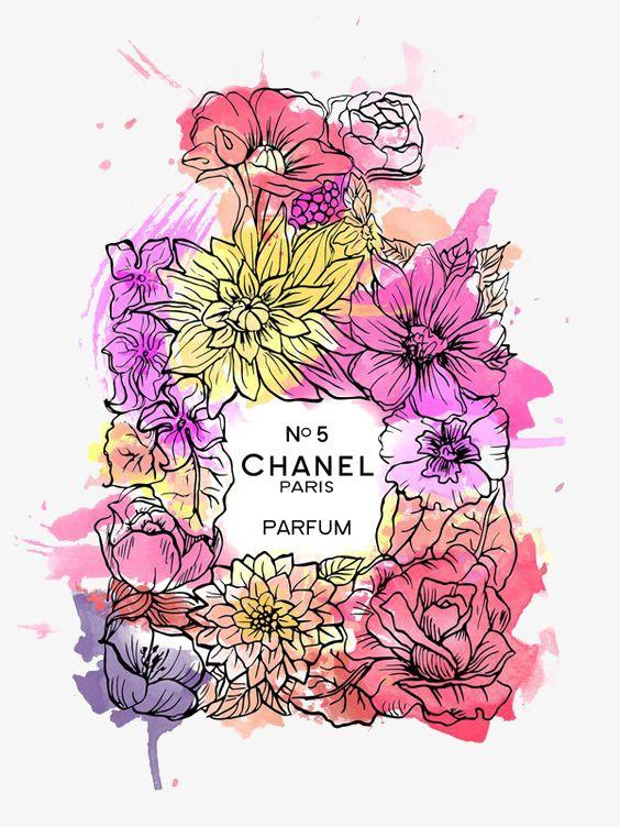 Pink Chanel Flower Logo - Chanel Flowers, Chanel, Perfume, Flowers PNG Image and Clipart for ...